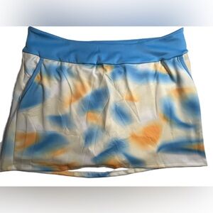 Adidas Tennis Golf Athletic Skort Blue Splotch Women’s Size XL NWT Brand New